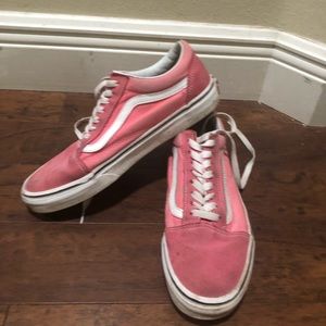 hot pink old school vans